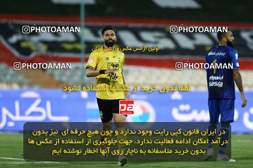 1912178, Tehran, Iran, لیگ برتر فوتبال ایران، Persian Gulf Cup، Week 1، First Leg، Esteghlal 0 v 2 Sepahan on 2022/08/12 at Azadi Stadium