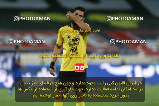 1912186, Tehran, Iran, لیگ برتر فوتبال ایران، Persian Gulf Cup، Week 1، First Leg، Esteghlal 0 v 2 Sepahan on 2022/08/12 at Azadi Stadium
