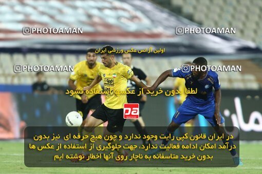 1912195, Tehran, Iran, لیگ برتر فوتبال ایران، Persian Gulf Cup، Week 1، First Leg، Esteghlal 0 v 2 Sepahan on 2022/08/12 at Azadi Stadium