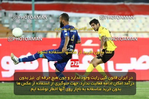 1912197, Tehran, Iran, لیگ برتر فوتبال ایران، Persian Gulf Cup، Week 1، First Leg، Esteghlal 0 v 2 Sepahan on 2022/08/12 at Azadi Stadium