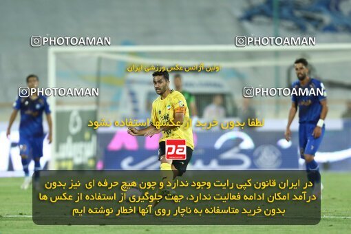 1912206, Tehran, Iran, لیگ برتر فوتبال ایران، Persian Gulf Cup، Week 1، First Leg، Esteghlal 0 v 2 Sepahan on 2022/08/12 at Azadi Stadium