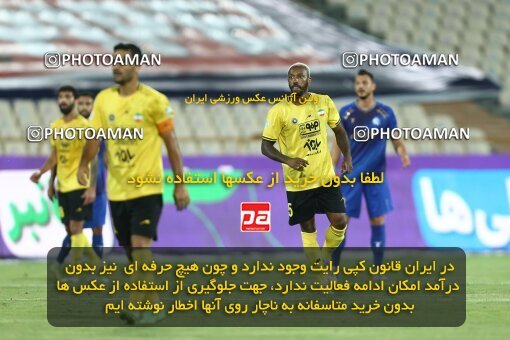 1912210, Tehran, Iran, لیگ برتر فوتبال ایران، Persian Gulf Cup، Week 1، First Leg، Esteghlal 0 v 2 Sepahan on 2022/08/12 at Azadi Stadium