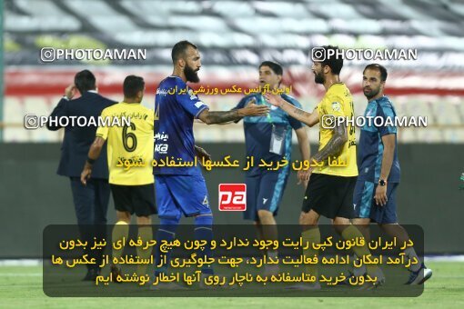 1912216, Tehran, Iran, لیگ برتر فوتبال ایران، Persian Gulf Cup، Week 1، First Leg، Esteghlal 0 v 2 Sepahan on 2022/08/12 at Azadi Stadium