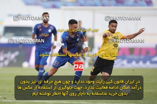 1918856, Tehran, Iran, لیگ برتر فوتبال ایران، Persian Gulf Cup، Week 1، First Leg، Esteghlal 0 v 2 Sepahan on 2022/08/12 at Azadi Stadium
