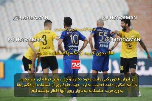 1918879, Tehran, Iran, لیگ برتر فوتبال ایران، Persian Gulf Cup، Week 1، First Leg، Esteghlal 0 v 2 Sepahan on 2022/08/12 at Azadi Stadium