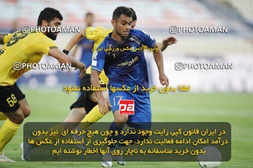 1918881, Tehran, Iran, لیگ برتر فوتبال ایران، Persian Gulf Cup، Week 1، First Leg، Esteghlal 0 v 2 Sepahan on 2022/08/12 at Azadi Stadium