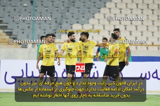 1918896, Tehran, Iran, لیگ برتر فوتبال ایران، Persian Gulf Cup، Week 1، First Leg، Esteghlal 0 v 2 Sepahan on 2022/08/12 at Azadi Stadium