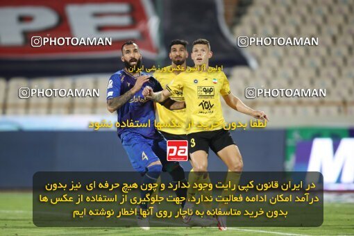 1918909, Tehran, Iran, لیگ برتر فوتبال ایران، Persian Gulf Cup، Week 1، First Leg، Esteghlal 0 v 2 Sepahan on 2022/08/12 at Azadi Stadium