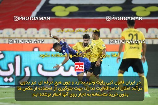 1918912, Tehran, Iran, لیگ برتر فوتبال ایران، Persian Gulf Cup، Week 1، First Leg، Esteghlal 0 v 2 Sepahan on 2022/08/12 at Azadi Stadium