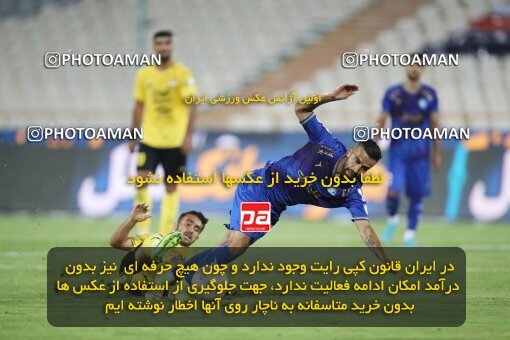 1918920, Tehran, Iran, لیگ برتر فوتبال ایران، Persian Gulf Cup، Week 1، First Leg، Esteghlal 0 v 2 Sepahan on 2022/08/12 at Azadi Stadium