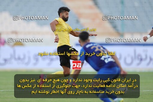1900180, Tehran, Iran, لیگ برتر فوتبال ایران، Persian Gulf Cup، Week 1، First Leg، Esteghlal 0 v 2 Sepahan on 2022/08/12 at Azadi Stadium