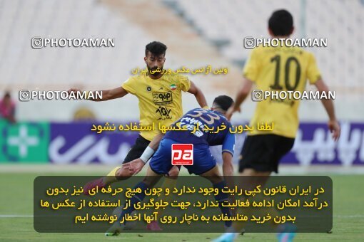 1900186, Tehran, Iran, لیگ برتر فوتبال ایران، Persian Gulf Cup، Week 1، First Leg، Esteghlal 0 v 2 Sepahan on 2022/08/12 at Azadi Stadium