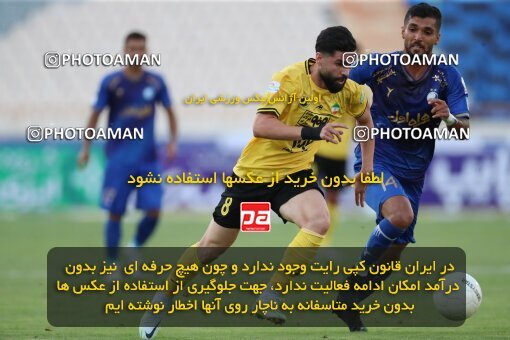 1900188, لیگ برتر فوتبال ایران، Persian Gulf Cup، Week 1، First Leg، 2022/08/12، Tehran، Azadi Stadium، Esteghlal 0 - 2 Sepahan