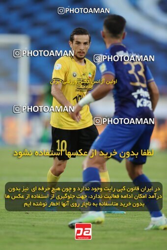 1900212, Tehran, Iran, لیگ برتر فوتبال ایران، Persian Gulf Cup، Week 1، First Leg، Esteghlal 0 v 2 Sepahan on 2022/08/12 at Azadi Stadium