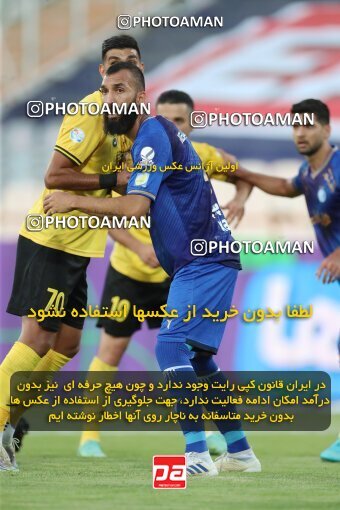1900219, Tehran, Iran, لیگ برتر فوتبال ایران، Persian Gulf Cup، Week 1، First Leg، Esteghlal 0 v 2 Sepahan on 2022/08/12 at Azadi Stadium