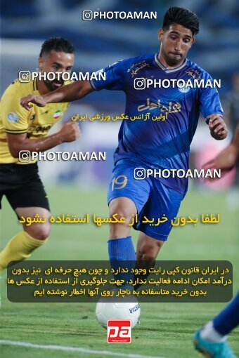 1900242, لیگ برتر فوتبال ایران، Persian Gulf Cup، Week 1، First Leg، 2022/08/12، Tehran، Azadi Stadium، Esteghlal 0 - 2 Sepahan