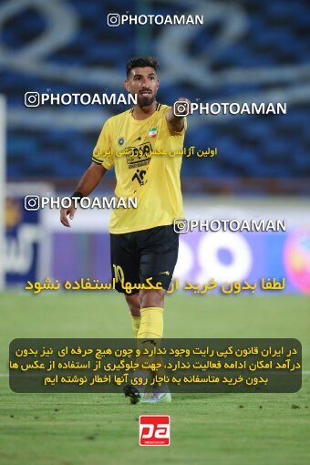 1900246, Tehran, Iran, لیگ برتر فوتبال ایران، Persian Gulf Cup، Week 1، First Leg، Esteghlal 0 v 2 Sepahan on 2022/08/12 at Azadi Stadium