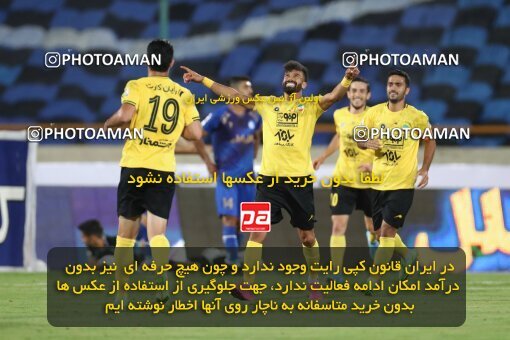1900256, Tehran, Iran, لیگ برتر فوتبال ایران، Persian Gulf Cup، Week 1، First Leg، Esteghlal 0 v 2 Sepahan on 2022/08/12 at Azadi Stadium