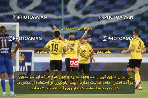 1900257, Tehran, Iran, لیگ برتر فوتبال ایران، Persian Gulf Cup، Week 1، First Leg، Esteghlal 0 v 2 Sepahan on 2022/08/12 at Azadi Stadium