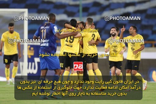 1900258, Tehran, Iran, لیگ برتر فوتبال ایران، Persian Gulf Cup، Week 1، First Leg، Esteghlal 0 v 2 Sepahan on 2022/08/12 at Azadi Stadium
