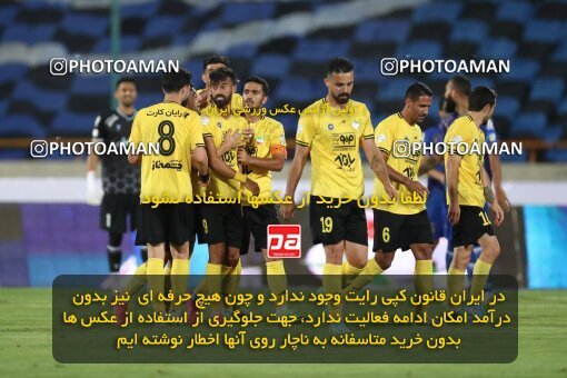 1900259, Tehran, Iran, لیگ برتر فوتبال ایران، Persian Gulf Cup، Week 1، First Leg، Esteghlal 0 v 2 Sepahan on 2022/08/12 at Azadi Stadium