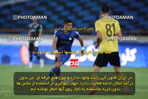 1900268, Tehran, Iran, لیگ برتر فوتبال ایران، Persian Gulf Cup، Week 1، First Leg، Esteghlal 0 v 2 Sepahan on 2022/08/12 at Azadi Stadium
