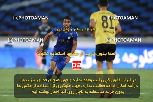 1900269, Tehran, Iran, لیگ برتر فوتبال ایران، Persian Gulf Cup، Week 1، First Leg، Esteghlal 0 v 2 Sepahan on 2022/08/12 at Azadi Stadium
