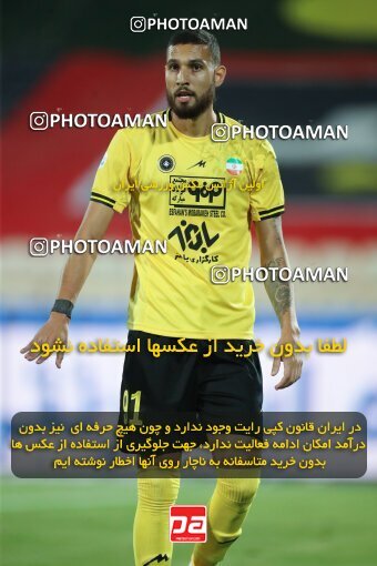 1900300, Tehran, Iran, لیگ برتر فوتبال ایران، Persian Gulf Cup، Week 1، First Leg، Esteghlal 0 v 2 Sepahan on 2022/08/12 at Azadi Stadium