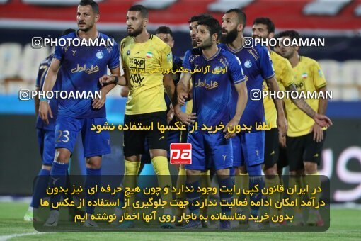 1900303, Tehran, Iran, لیگ برتر فوتبال ایران، Persian Gulf Cup، Week 1، First Leg، Esteghlal 0 v 2 Sepahan on 2022/08/12 at Azadi Stadium