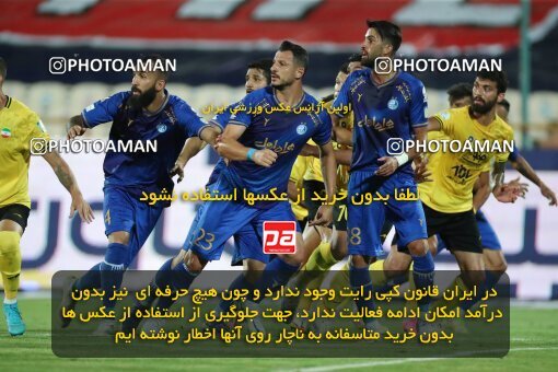 1900304, لیگ برتر فوتبال ایران، Persian Gulf Cup، Week 1، First Leg، 2022/08/12، Tehran، Azadi Stadium، Esteghlal 0 - 2 Sepahan