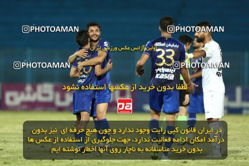 1903366, Bandar Anzali, Iran, لیگ برتر فوتبال ایران، Persian Gulf Cup، Week 2، First Leg، 2022/08/18، Malvan Bandar Anzali 1 - 3 Esteghlal