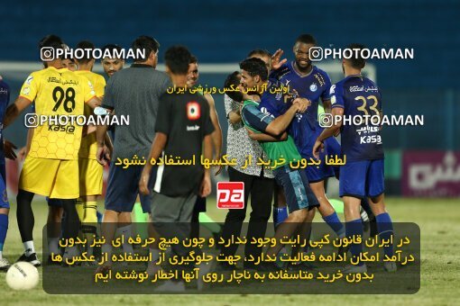 1903369, Bandar Anzali, Iran, لیگ برتر فوتبال ایران، Persian Gulf Cup، Week 2، First Leg، 2022/08/18، Malvan Bandar Anzali 1 - 3 Esteghlal