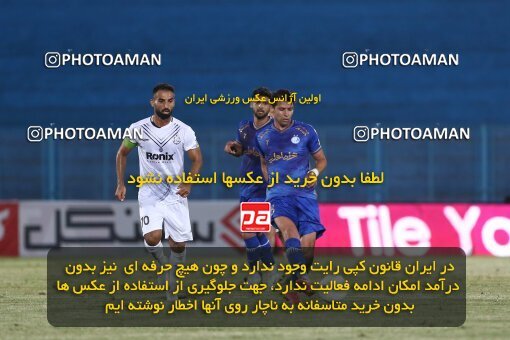 1912018, Bandar Anzali, Iran, لیگ برتر فوتبال ایران، Persian Gulf Cup، Week 2، First Leg، 2022/08/18، Malvan Bandar Anzali 1 - 3 Esteghlal