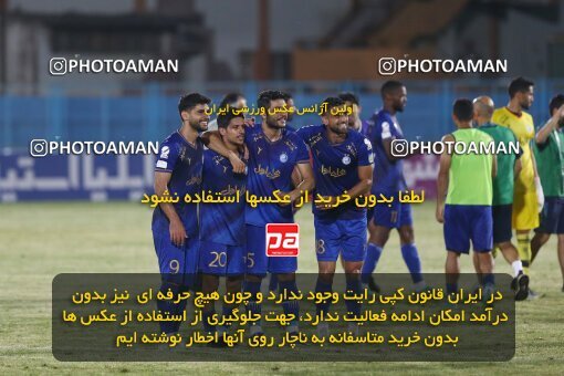 1912051, Bandar Anzali, Iran, لیگ برتر فوتبال ایران، Persian Gulf Cup، Week 2، First Leg، 2022/08/18، Malvan Bandar Anzali 1 - 3 Esteghlal
