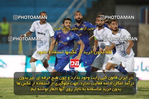 1907303, Bandar Anzali, Iran, لیگ برتر فوتبال ایران، Persian Gulf Cup، Week 2، First Leg، 2022/08/18، Malvan Bandar Anzali 1 - 3 Esteghlal