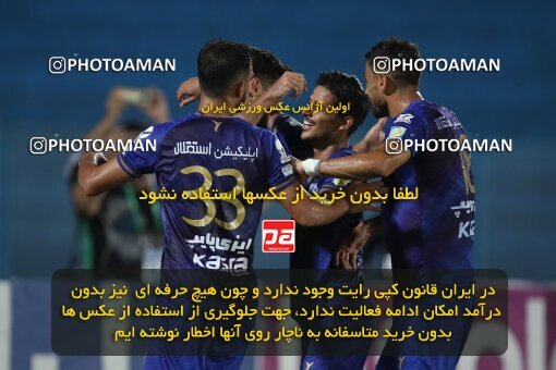 1907339, Bandar Anzali, Iran, لیگ برتر فوتبال ایران، Persian Gulf Cup، Week 2، First Leg، 2022/08/18، Malvan Bandar Anzali 1 - 3 Esteghlal