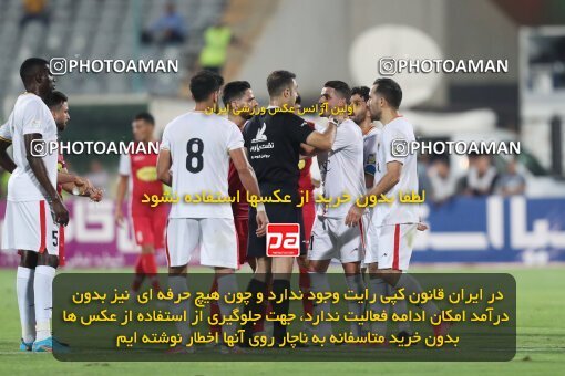 1912927, Tehran, Iran, لیگ برتر فوتبال ایران، Persian Gulf Cup، Week 2، First Leg، 2022/08/19، Persepolis 0 - 0 Foulad Khouzestan