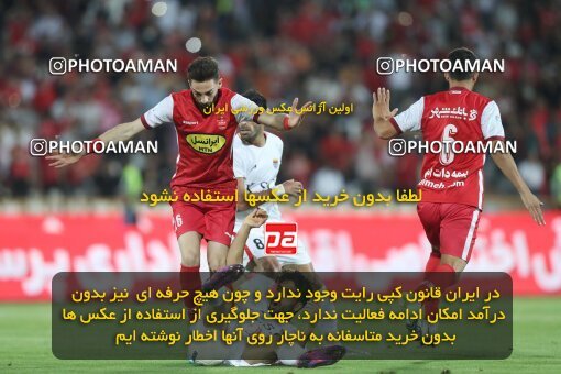 1912983, لیگ برتر فوتبال ایران، Persian Gulf Cup، Week 2، First Leg، 2022/08/19، Tehran، Azadi Stadium، Persepolis 0 - 0 Foulad Khouzestan
