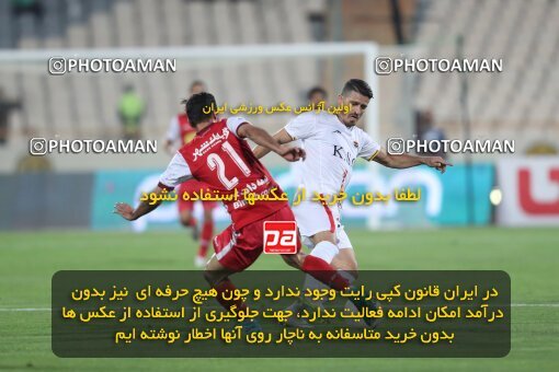 1912991, Tehran, Iran, لیگ برتر فوتبال ایران، Persian Gulf Cup، Week 2، First Leg، 2022/08/19، Persepolis 0 - 0 Foulad Khouzestan