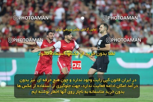1913018, Tehran, Iran, لیگ برتر فوتبال ایران، Persian Gulf Cup، Week 2، First Leg، 2022/08/19، Persepolis 0 - 0 Foulad Khouzestan