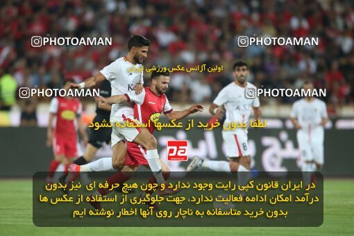 1913036, Tehran, Iran, لیگ برتر فوتبال ایران، Persian Gulf Cup، Week 2، First Leg، 2022/08/19، Persepolis 0 - 0 Foulad Khouzestan