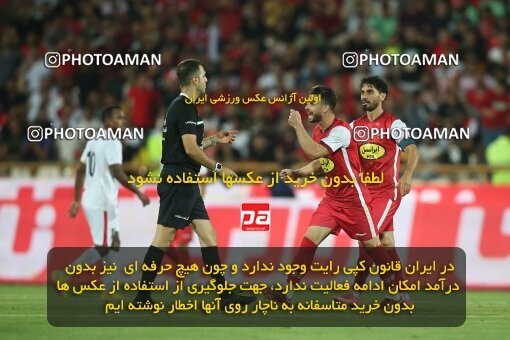 1913053, Tehran, Iran, لیگ برتر فوتبال ایران، Persian Gulf Cup، Week 2، First Leg، 2022/08/19، Persepolis 0 - 0 Foulad Khouzestan