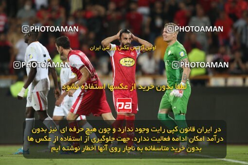 1913093, Tehran, Iran, لیگ برتر فوتبال ایران، Persian Gulf Cup، Week 2، First Leg، 2022/08/19، Persepolis 0 - 0 Foulad Khouzestan