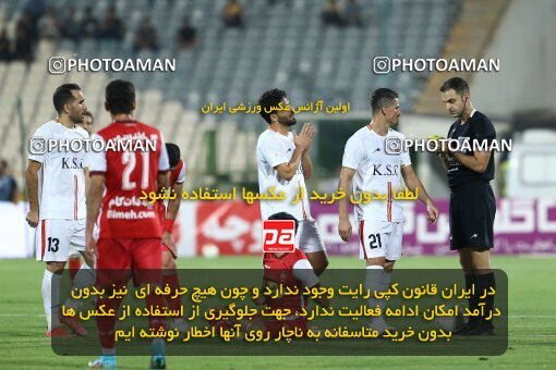 1911903, Tehran, Iran, لیگ برتر فوتبال ایران، Persian Gulf Cup، Week 2، First Leg، 2022/08/19، Persepolis 0 - 0 Foulad Khouzestan