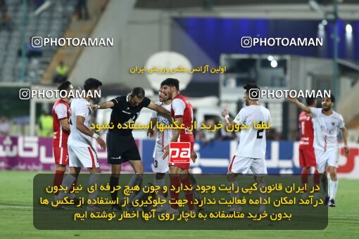 1911918, لیگ برتر فوتبال ایران، Persian Gulf Cup، Week 2، First Leg، 2022/08/19، Tehran، Azadi Stadium، Persepolis 0 - 0 Foulad Khouzestan
