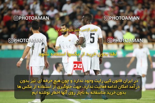1918706, Tehran, Iran, لیگ برتر فوتبال ایران، Persian Gulf Cup، Week 2، First Leg، 2022/08/19، Persepolis 0 - 0 Foulad Khouzestan
