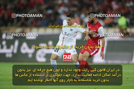 1919083, Tehran, Iran, لیگ برتر فوتبال ایران، Persian Gulf Cup، Week 2، First Leg، 2022/08/19، Persepolis 0 - 0 Foulad Khouzestan