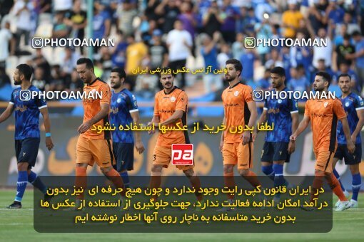 1910032, Tehran, Iran, لیگ برتر فوتبال ایران، Persian Gulf Cup، Week 3، First Leg، 2022/08/25، Esteghlal 1 - 0 Mes Kerman