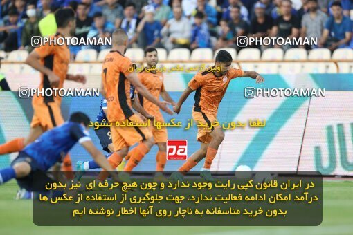 1910091, Tehran, Iran, لیگ برتر فوتبال ایران، Persian Gulf Cup، Week 3، First Leg، 2022/08/25، Esteghlal 1 - 0 Mes Kerman