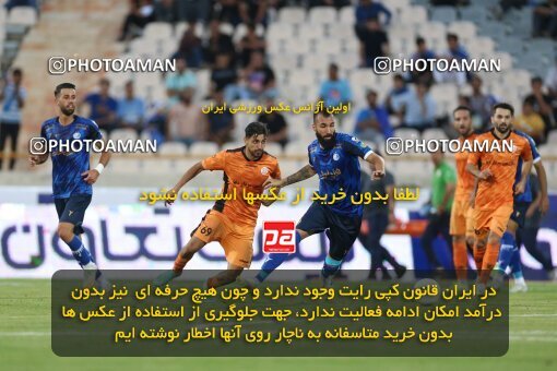 1910121, Tehran, Iran, لیگ برتر فوتبال ایران، Persian Gulf Cup، Week 3، First Leg، 2022/08/25، Esteghlal 1 - 0 Mes Kerman